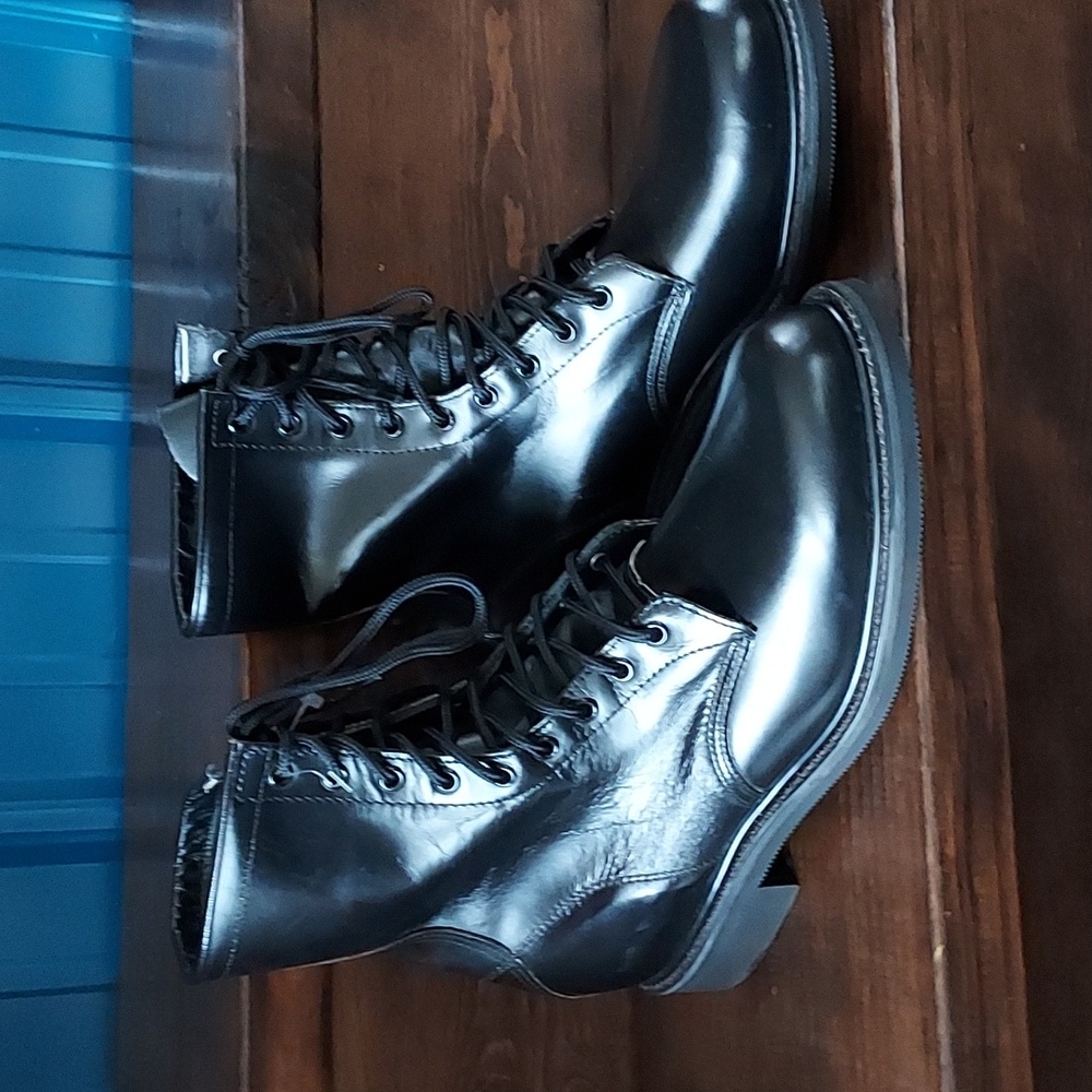 Chippewa Black Leather Men's Boots